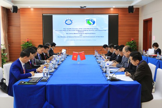 9.中国气象局和越南自然资源与环境部气象科技合作联合工作组第十二次会议